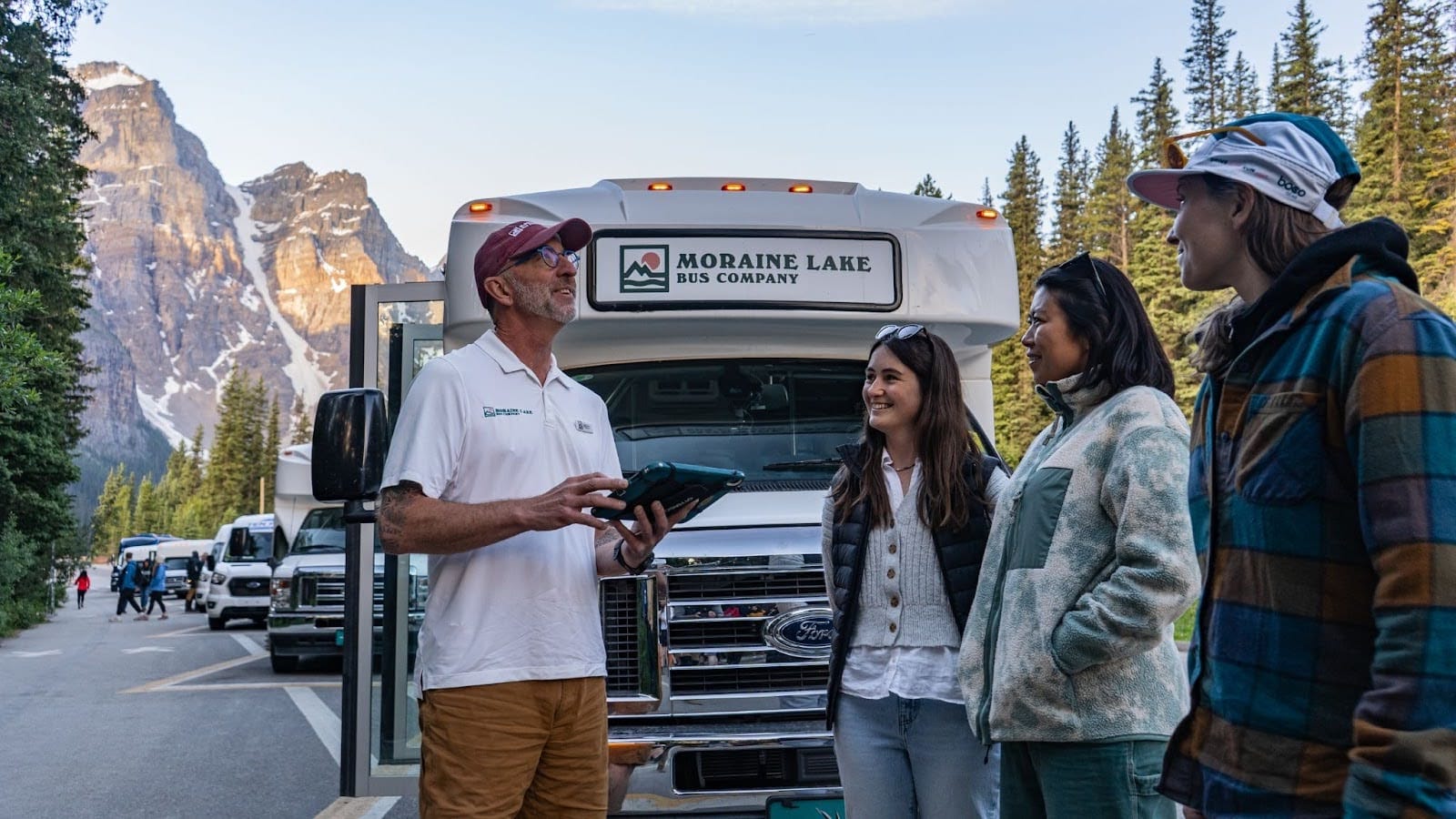 Lake Louise parking lot 